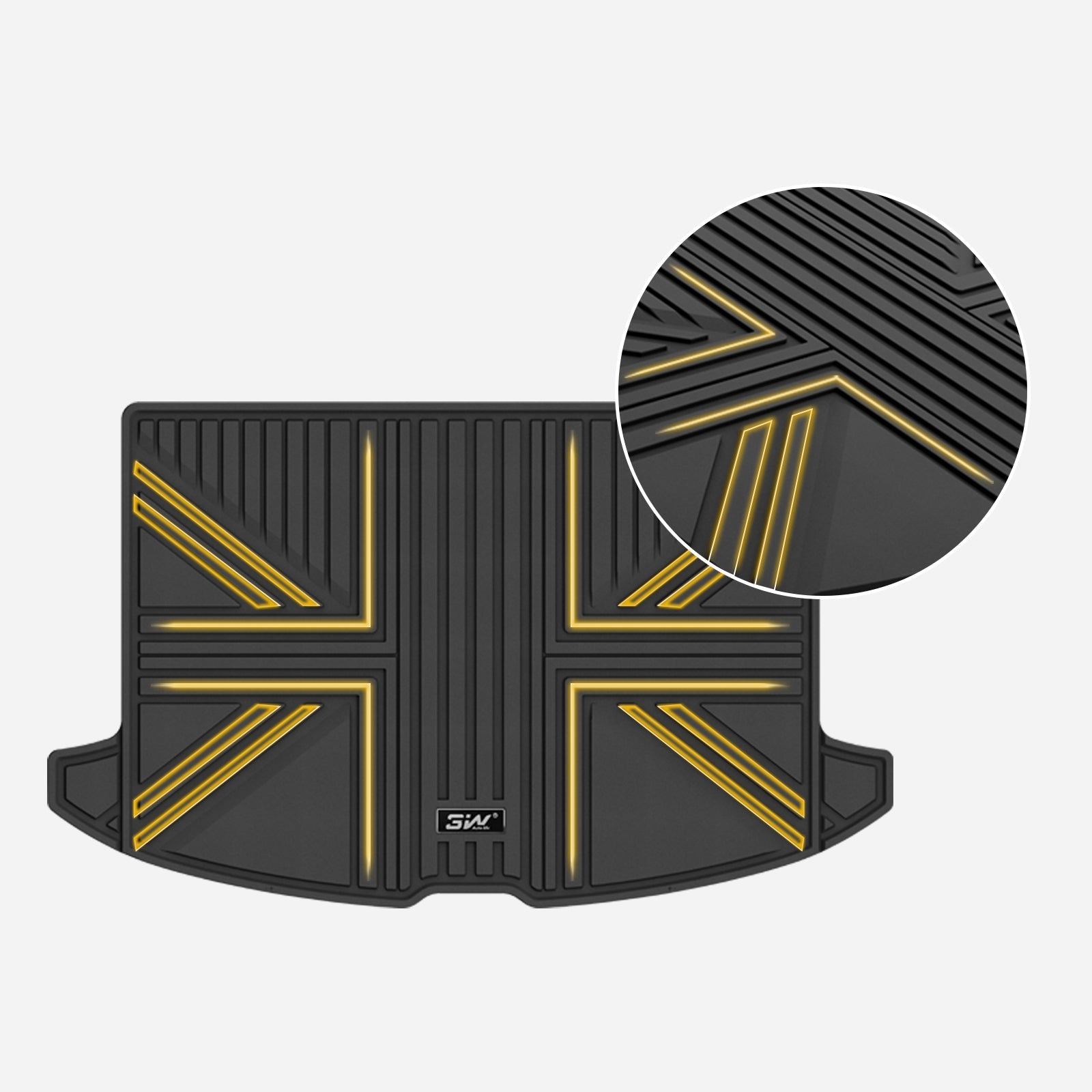 3W Custom All Weather Boot Liner for MINI Countryman F60 2017-2024 3w