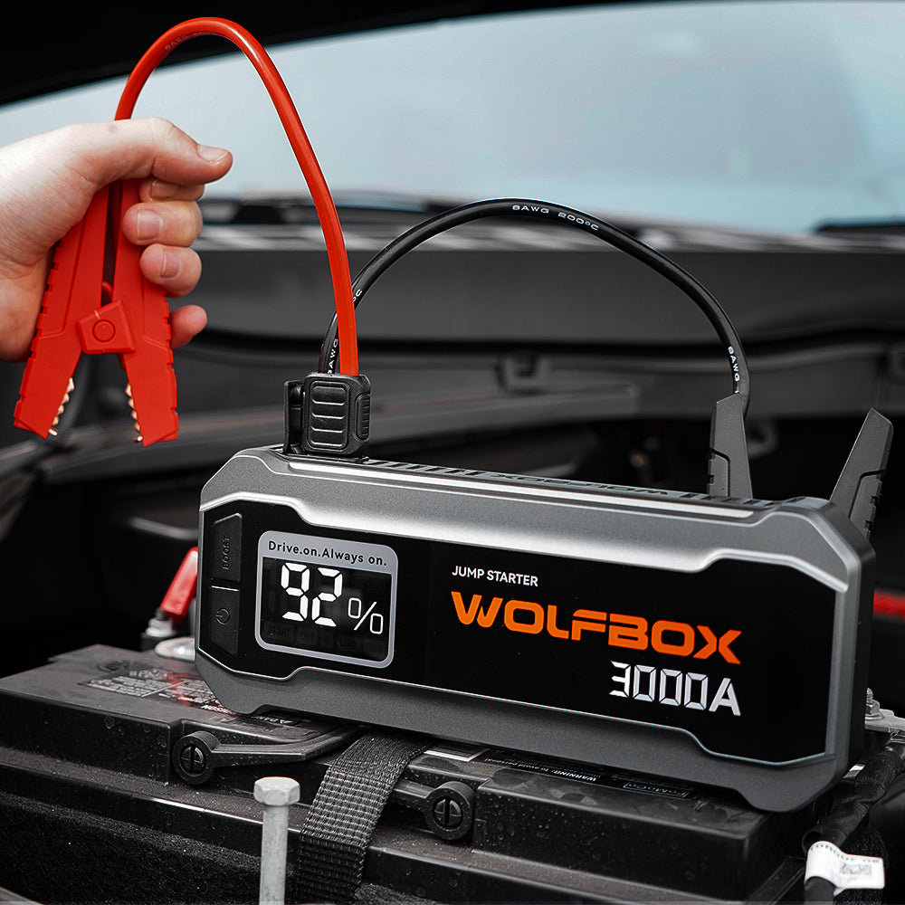 WOLFBOX Jump Starter with Lifetime Warranty MegaVolt16
