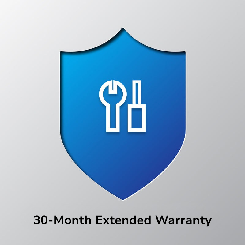 Free 30-Month Extended Warranty
