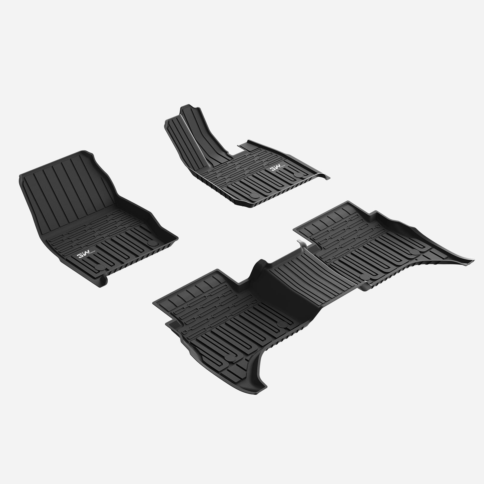 3W Custom Car Floor Mats All Weather Floor Liners for Land Rover New Range Rover Sport 2023-2024 RHD 3w