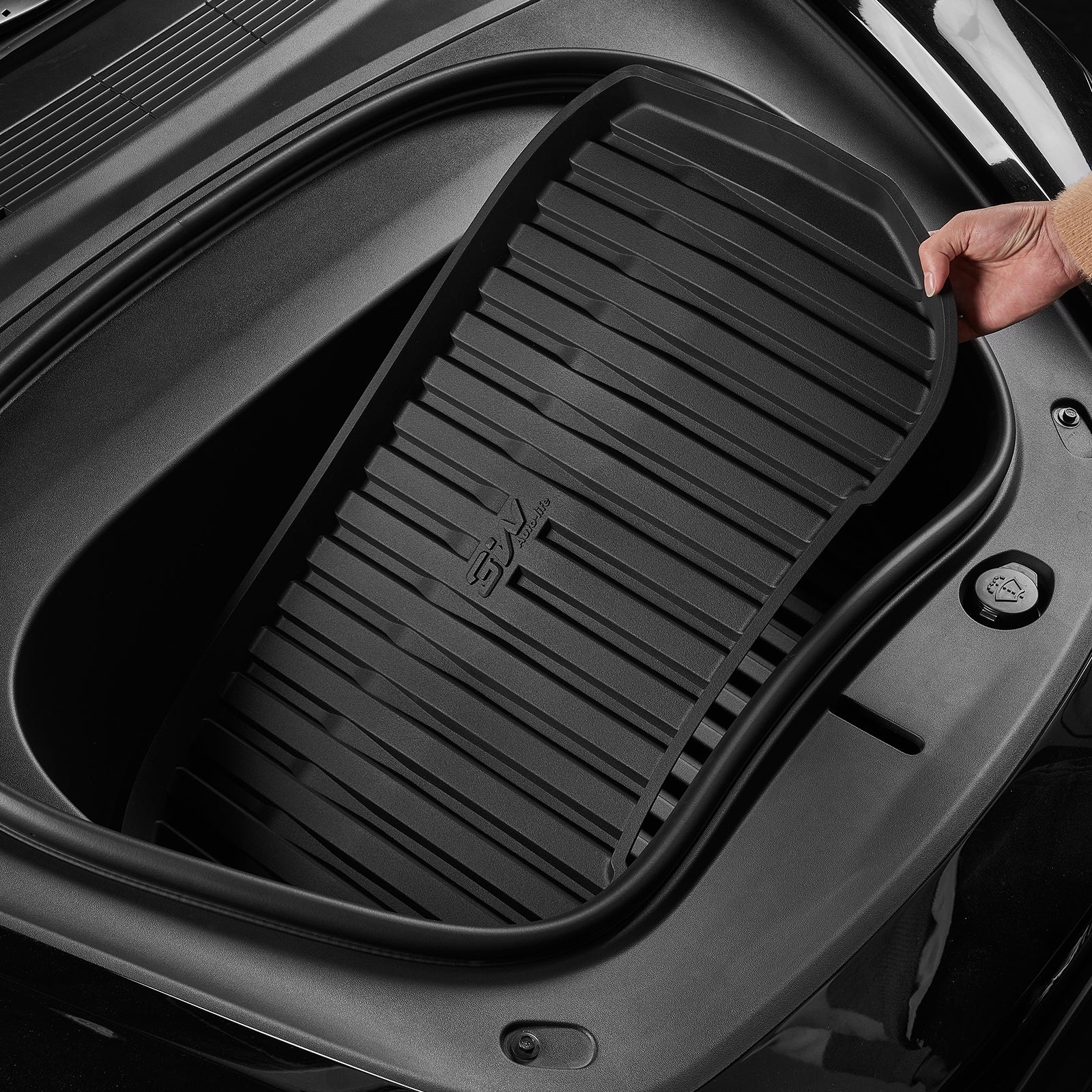 3W Custom Car Floor Mats All Weather Boot Liners, Storage Liner and Double Layer Carpeted Floor Liners for 2024 New Model 3 Highland RHD 3w