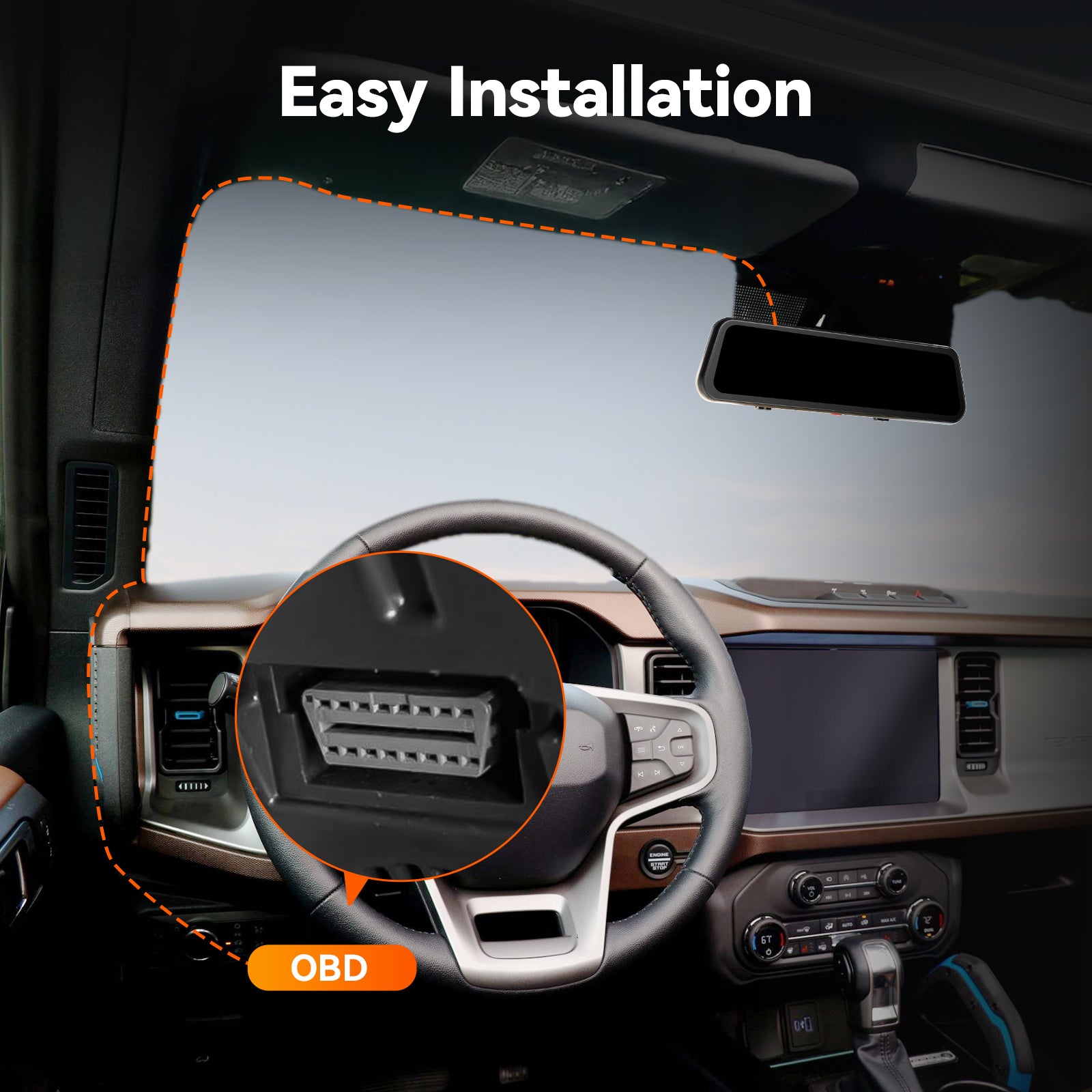 WOLFBOX Dashcam Multifunctional Hardwire Kit for G900TriPro