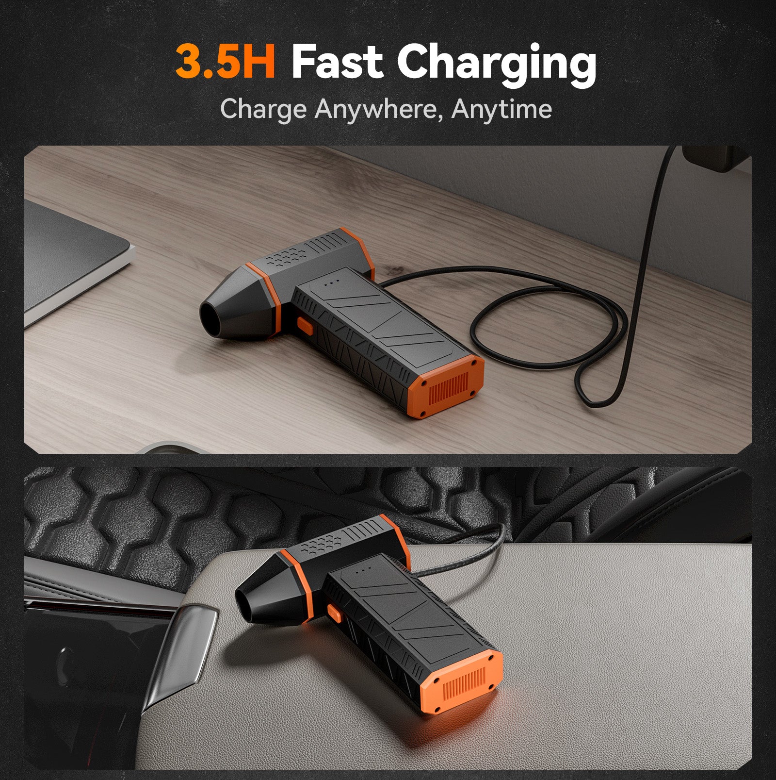 WOLFBOX MF50 Powerful Electric Air Duster