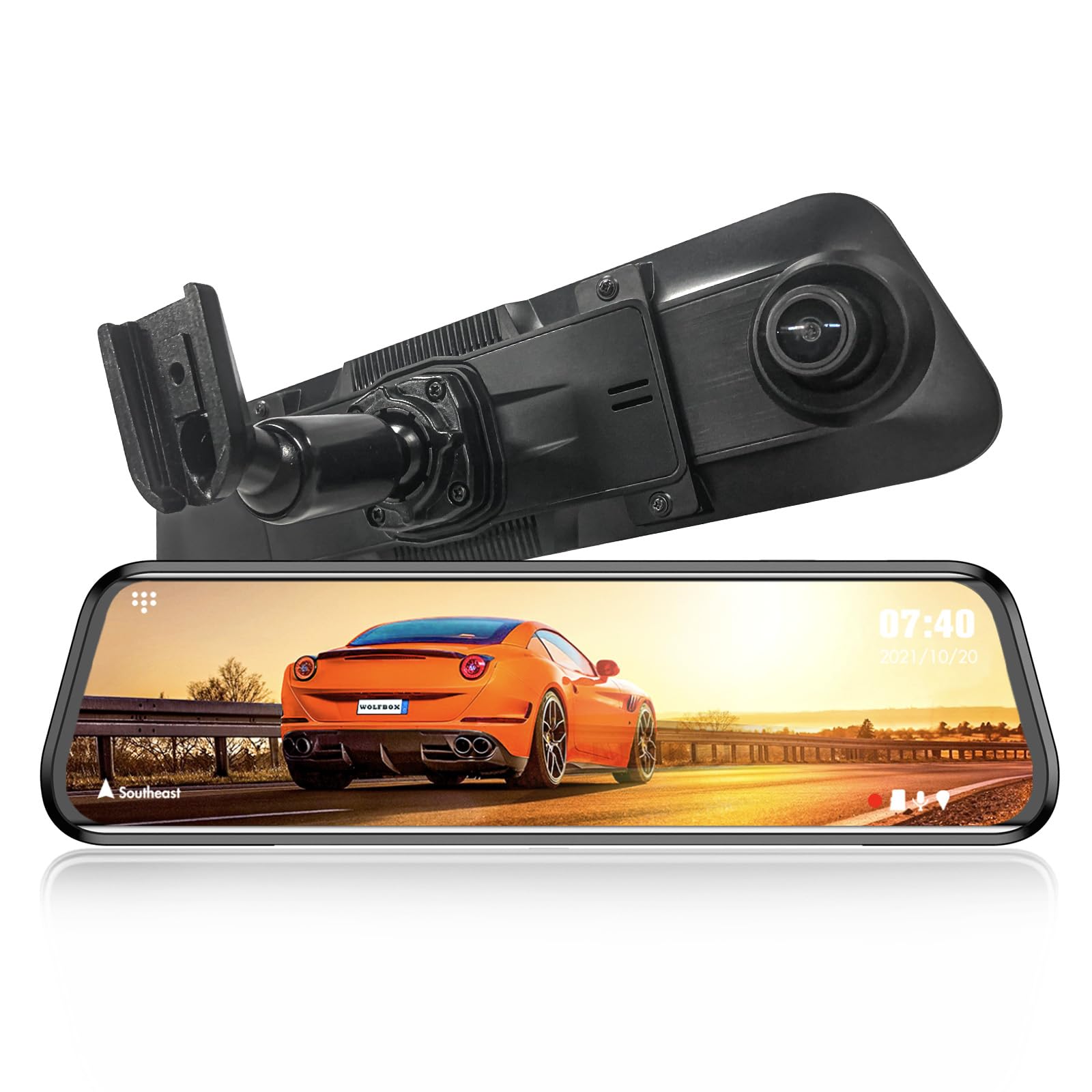 WOLFBOX Bracket for Mirror Dash cam