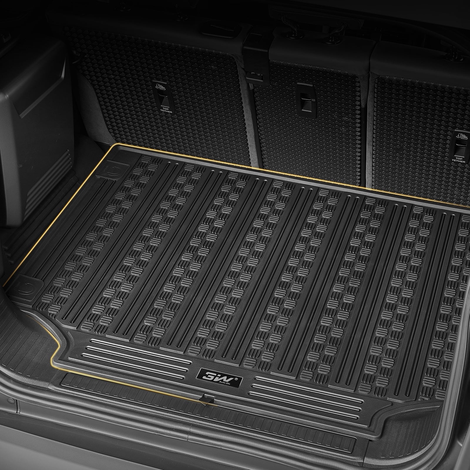 3W Custom All Weather Boot Liner for Land Rover Defender 110 2020-2024 3w