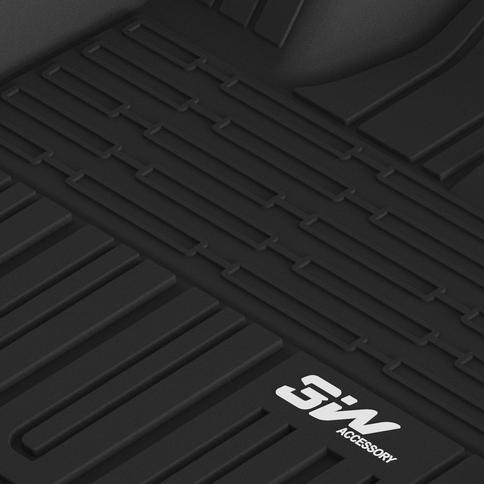 3W Custom Car Floor Mats All Weather Floor Liners for Land Rover New Range Rover Sport 2023-2024 RHD 3w