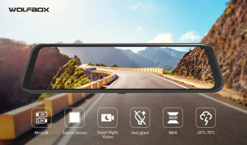 car owner invest in a mirror dash cam