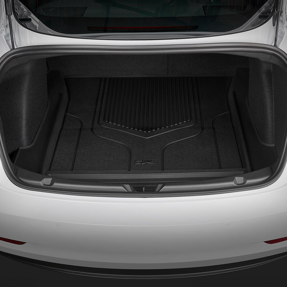 3W Custom All Weather Full Set Boot Liners and Storage Liner for Tesla Model 3 2021-2023  3w   