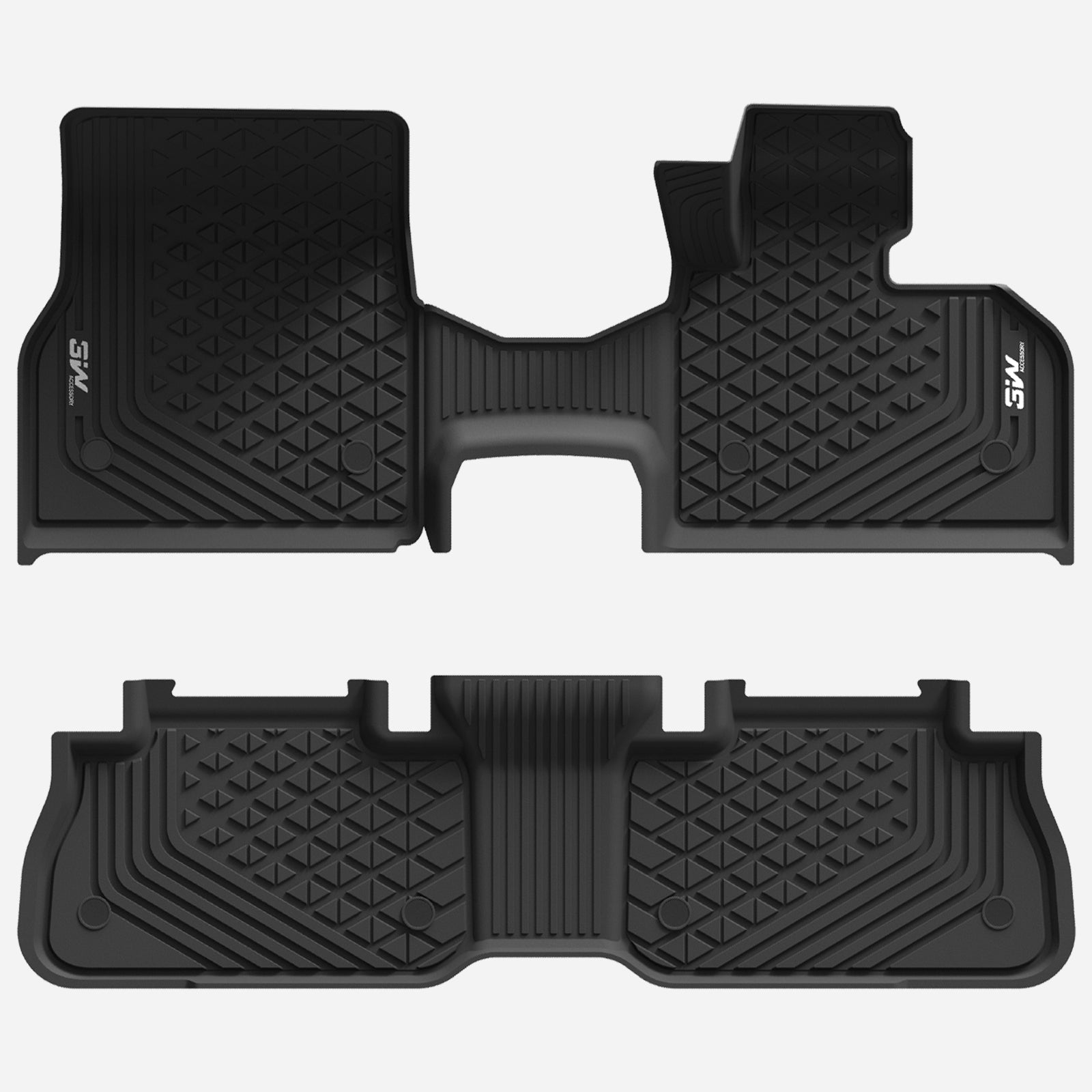 3W Custom Car Floor Mats All Weather Floor Liners for BMW iX 2022-2024 RHD  3w   