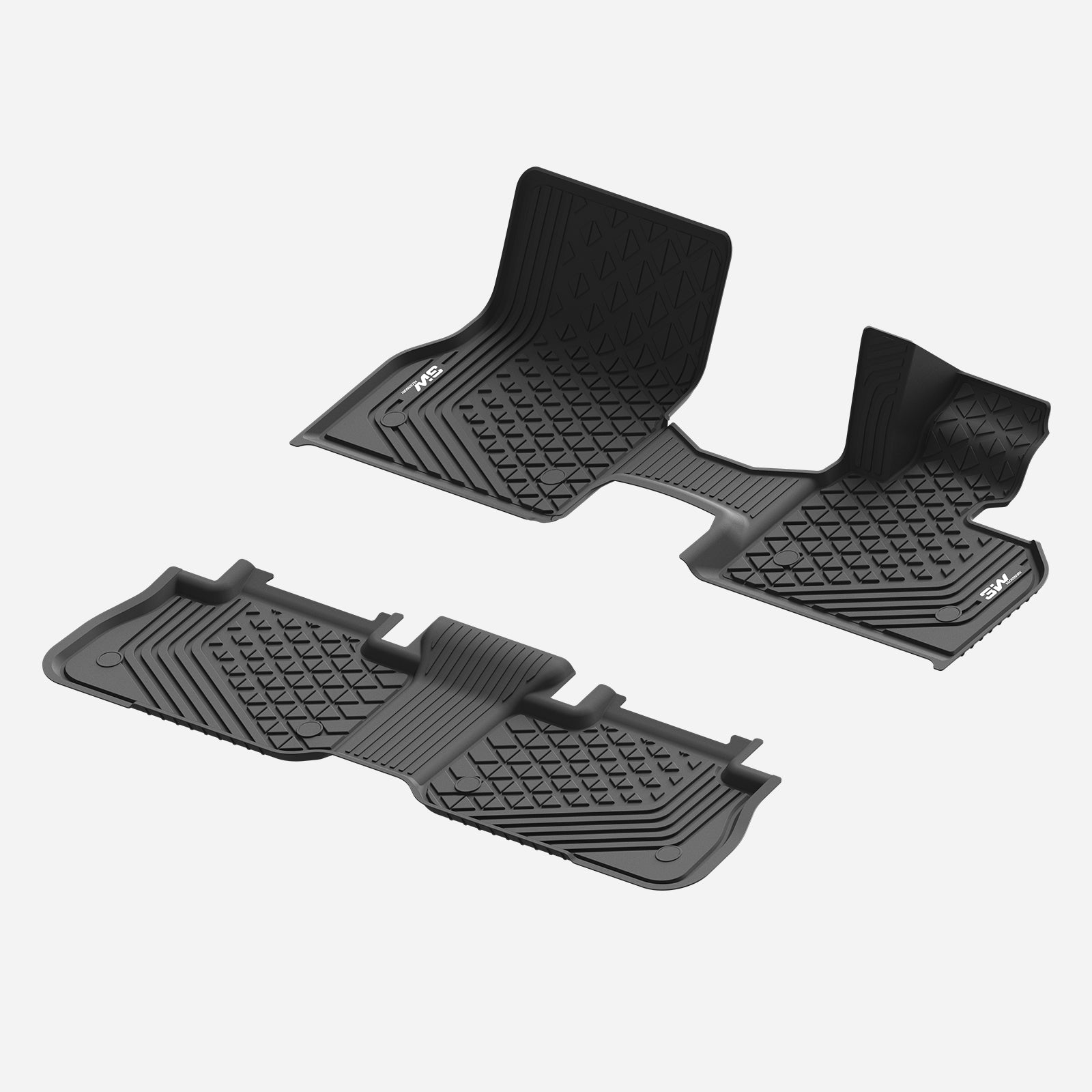 3W Custom Car Floor Mats All Weather Floor Liners for BMW iX 2022-2024 RHD  3w   