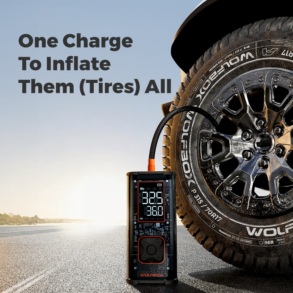 MegaFlow 24 Pro Portable Tyre Inflator