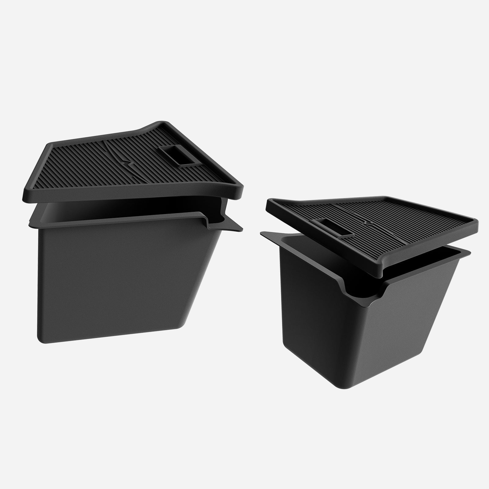 3W Trunk Organizer Rear Trunk Storage Bins Side Box Interior accessories compatible with Tesla Model Y (2021-2024)  3w   