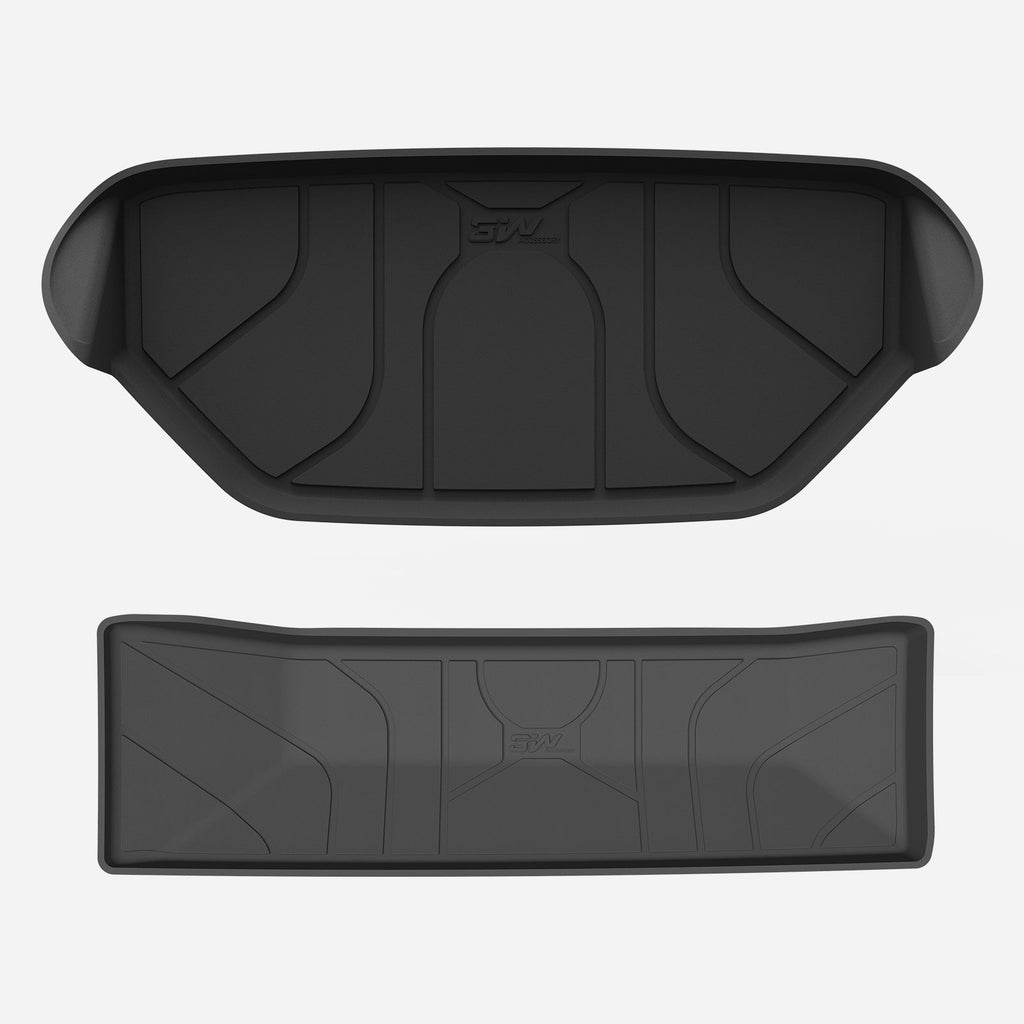 Custom Front Trunk Mat Lower Boot Mat All Weather Cargo Liner Tesla Model S 2023 2024