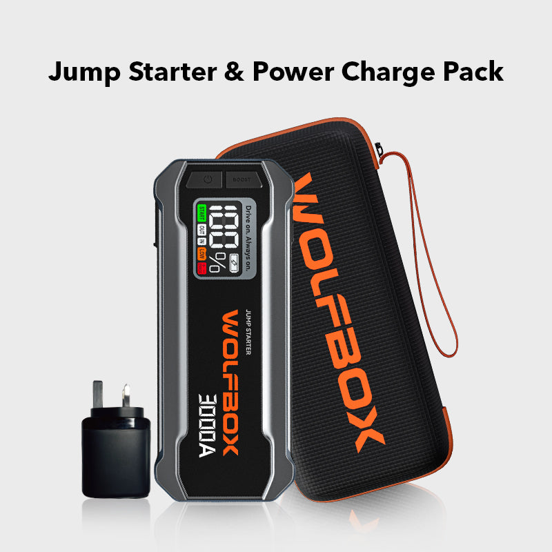 WOLFBOX MegaVolt16 Jump Starter with Lifetime Warranty