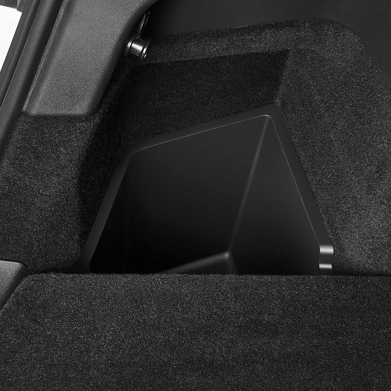 3W Trunk Organizer Rear Trunk Storage Bins Side Box Interior accessories compatible with Tesla Model Y (2021-2024)  3w   