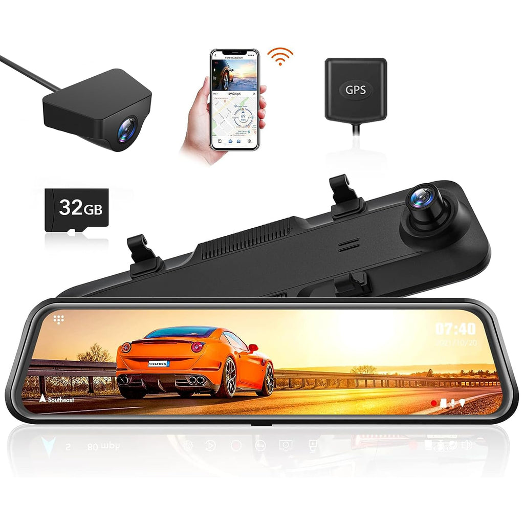 G840H Rear View Mirror Dash Cam