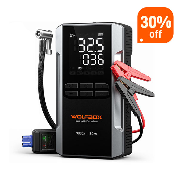 MegaVolt 24Air 4-in-1 Jump Starter with Air Compressor