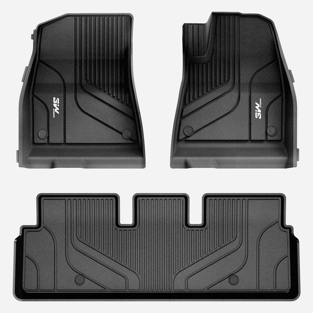 Custom Car Floor Mats All Weather Floor Liners Tesla Model 3 2019 2023 RHD